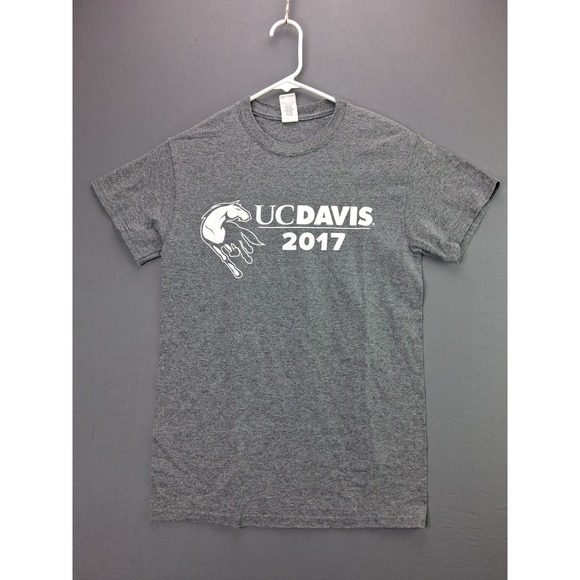 Gildan Other - Gildan UC Davis T-Shirt 2017 Event Staff Small Gray Graphic Short Sleeve Cotton